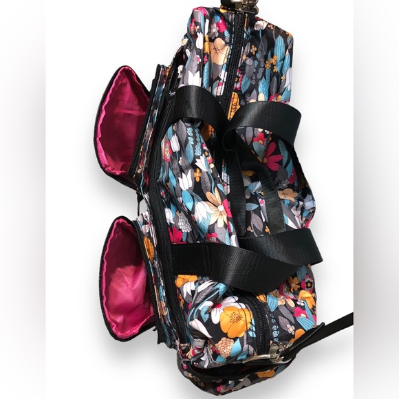TREND LAB Floral Print Diaper Duffle Bag - Picture 5 of 8